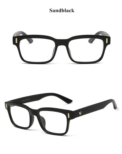 VWKTUUN akinių rėmeliai moterims Optiniai akiniai trumparegystės rėmeliai vyrams V logotipas paprastas stiklas spalvotas rėmelis oculos Gafas de sol