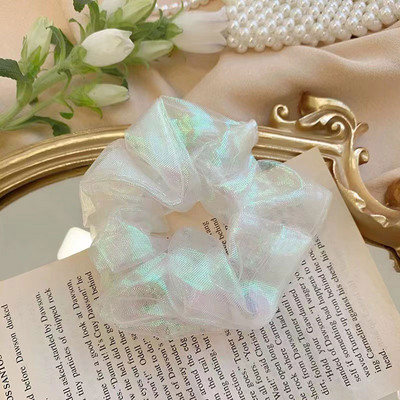 Pliušinis mielas storosios žarnos plaukų žiedas mergaičių lankelis elastinė guminė juosta plaukų juosta plaukų aksesuarai mergaičių arklio uodegos laikikliai