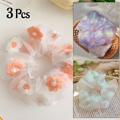 Pliušinis mielas storosios žarnos plaukų žiedas mergaičių lankelis elastinė guminė juosta plaukų juosta plaukų aksesuarai mergaičių arklio uodegos laikikliai