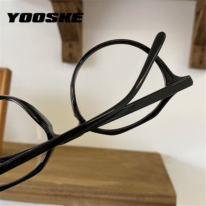 YOOSKE vintage polügoonprillid meestele naiste läbipaistvad prillid raamid väikesed optilised prillid võltsprillid