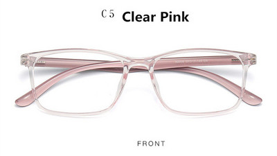 Super-lagane muške Retangle četvrtaste naočale Okvir za naočale TR90 Udobne kratkovidne dioptrijske leće Optical Plain Mirror 2022