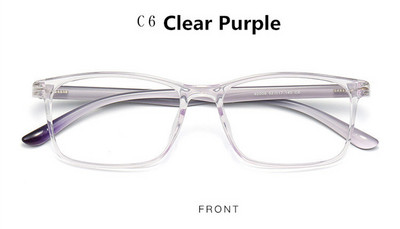 Super-lagane muške Retangle četvrtaste naočale Okvir za naočale TR90 Udobne kratkovidne dioptrijske leće Optical Plain Mirror 2022