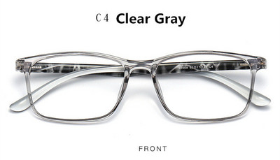 Super-lagane muške Retangle četvrtaste naočale Okvir za naočale TR90 Udobne kratkovidne dioptrijske leće Optical Plain Mirror 2022