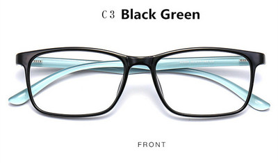 Super-lagane muške Retangle četvrtaste naočale Okvir za naočale TR90 Udobne kratkovidne dioptrijske leće Optical Plain Mirror 2022