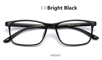 Super-lagane muške Retangle četvrtaste naočale Okvir za naočale TR90 Udobne kratkovidne dioptrijske leće Optical Plain Mirror 2022