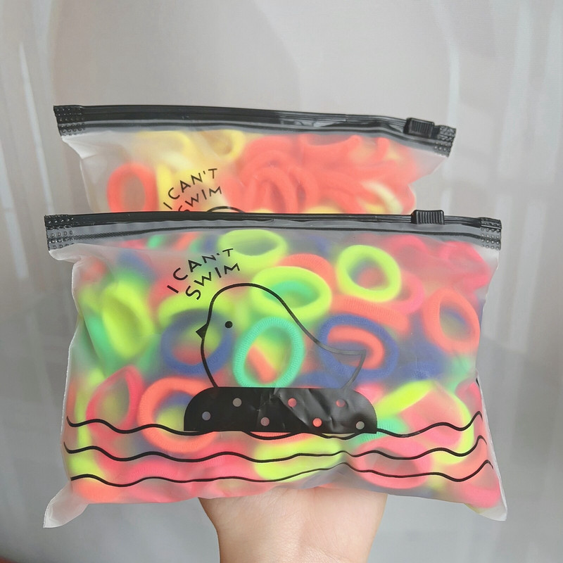 50 komada Elastične trake za kosu za djevojčice, šarene najlonske trake za glavu, gumica, dječji držač za konjski rep, dječji dodaci za kosu