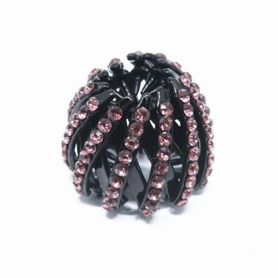 Naiste kivist juukseklamber küünis linnupesa hobusesaba hoidja juuksenõelaga pulmapidu