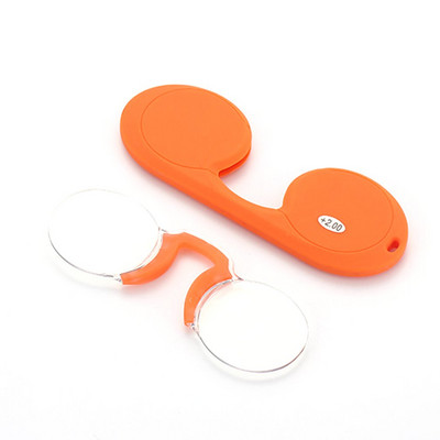 2021. gada pārnēsājamas, ērtas, mīkstas silikona sprādzes deguna brilles, atslēgu piekariņi, vīriešu un sieviešu lasīšanas brilles no +1,0 līdz +3,0