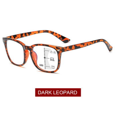 YOOSKE Modne multifokalne progresivne naočale za čitanje Muške četvrtaste plave svjetlosti Računalne naočale Ženske dioptrije protiv odsjaja UV400