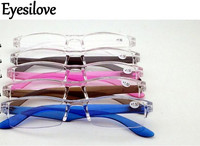 Klasične ženske prozirne naočale za čitanje plastične muške naočale za čitanje Nesalomljive za dalekovidnost +100 +150 +200 +250 +300 +350