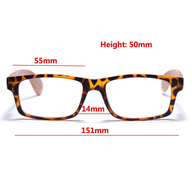 Drveni zrnati okvir Modne naočale za čitanje Muškarci Žene Naočale protiv umora i dalekovidnosti Dioptrija +1,0 +1,5 +2,0 +2,5 +3,0 +3,5 +4,0