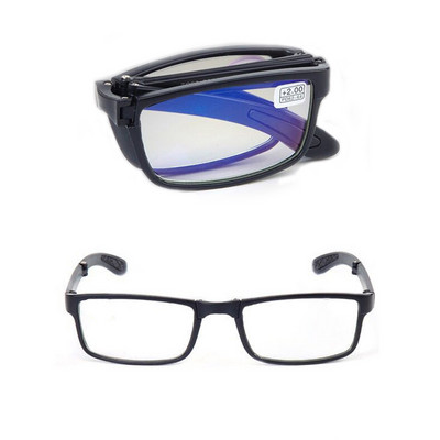 iboode sklopive naočale za čitanje muškarci žene anti-blue Ray Hyperopia sklopive retro naočale dioptrija +1.0 1.5 2.0 2.5 3.0 3.5 4.0