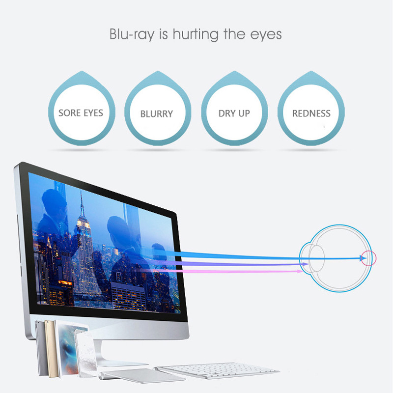 Seemfly 2020 Anti Blue Light Prevelike gotove naočale za kratkovidnost Žene Muškarci Modne luksuzne četvrtaste naočale s prozirnim lećama s velikim okvirom