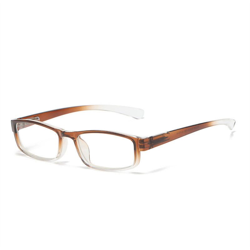 Jauns gradients ietvars Modes pretzilas lasīšanas brilles Unisex vecāka gadagājuma cilvēkiem hipermetropija Lasīšanas avīzes skatīšanās TV Lasīšanas brilles