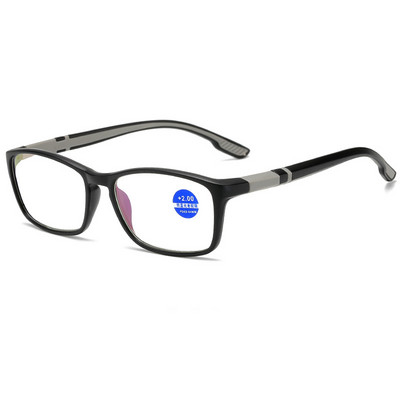 CRIXALIS Vintage TR90 skaitymo akiniai Moteriški Vyriški Anti Blue Light Presbyopia Receptiniai akiniai Hyperopia Akiniai Vyriški UV400