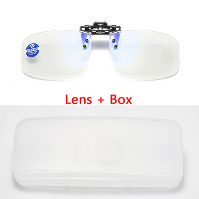 Itin lengvi anti-mėlynos šviesos segtukai skaitymo akiniai didintuvas moterims vyrams be rėmelių atverčiamas dangtelis, hiperopija, akiniai, užsegimas ant lęšių +1~+4