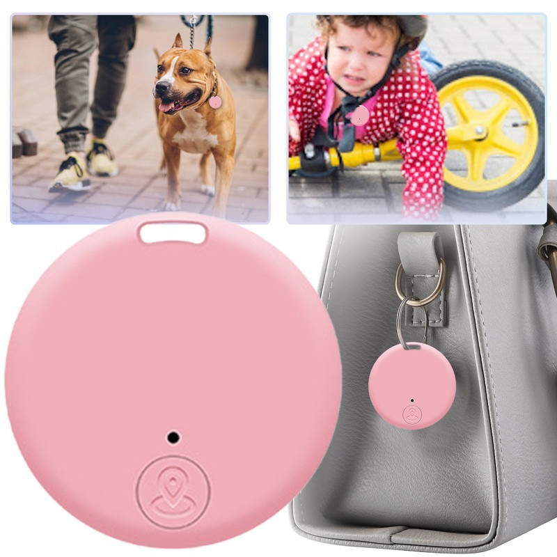 Mini GPS sekimo priemonė „Bluetooth 5.0 Anti-Lost Device Pet Kids Bag“ piniginės sekimas, skirtas IOS / Android Smart Finder Locator Priedai