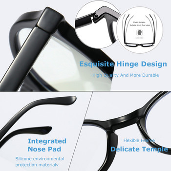 CRIXALIS Очила за четене против синя светлина за жени, мъже, TR90, гъвкава рамка, пружинна панта, компютърни очила за пресбиопия, женски UV400