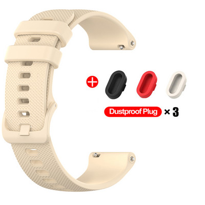 Kellarihm Garmin Venu Vivoactive 3 silikoonist randmepael Garmin Vivoactive 4S 4 Forerunner 245 jaoks koos tolmukindla pistikuga