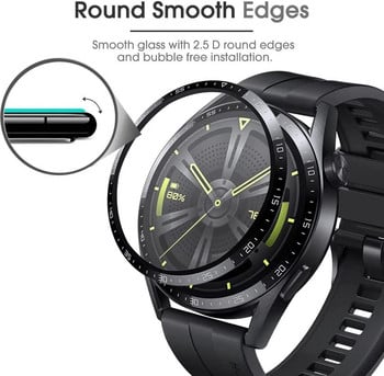 Защитно покритие за екран за Huawei Watch GT 3 2 GT3 GT2 Pro 42 мм 46 мм Смарт часовник Аксесоари от меко стъклено извито защитно фолио