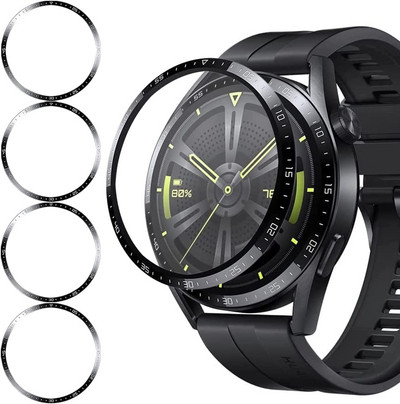Κάλυμμα προστασίας οθόνης για Huawei Watch GT 3 2 GT3 GT2 Pro 42mm 46mm Έξυπνο ρολόι Soft Glass Curved Protective Film Accessories
