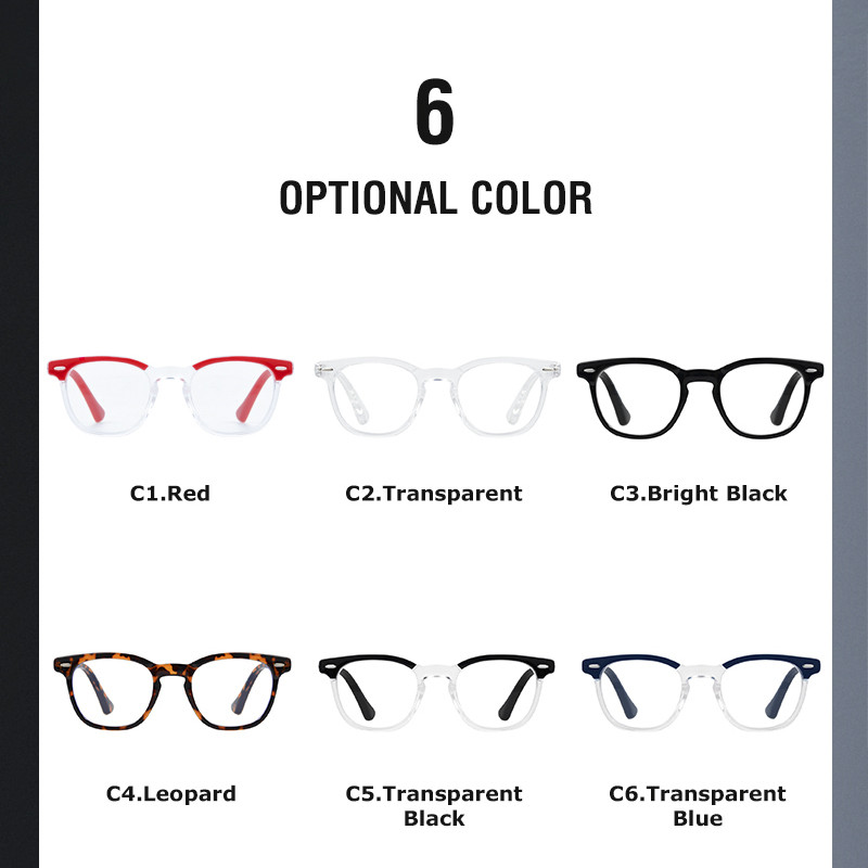 CRIXALIS Ženske naočale za čitanje Plavo svjetlo s četvrtastim brojevima Kompjuterske naočale Muške prozirne okvire za naočale za dalekovidnost Ženske