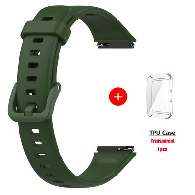 Silikoninis dirželis, skirtas „Huawei“ laikrodžio juostai 7. Apyrankės priedai „Smart Replacement“ laikrodžio apyrankė „Huawei Band 7“ apyrankė „Correa“