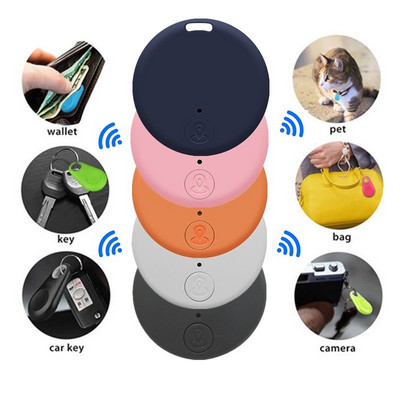 Bluetooth Compatible Tracker Keys Finder Item Locator for Keys Bags Pets Anti-lost Locator Tag Alarm Reminder For IOS Android