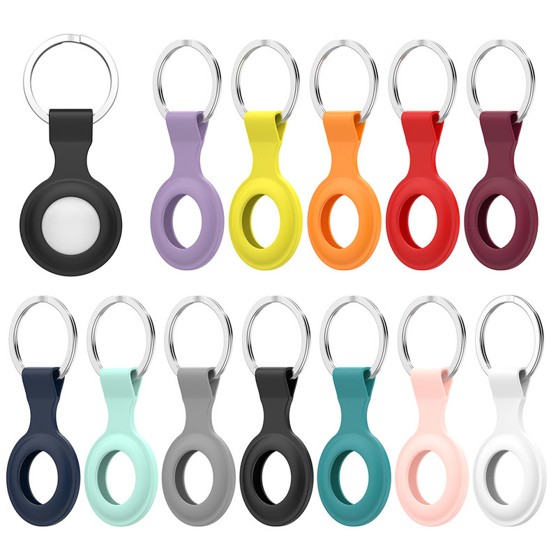 1vnt silikono lokatoriaus sekimo dėklas, skirtas oro žymėms odai, apsaugantis nuo įbrėžimų, dulkių dangtelis, atsparus įbrėžimams