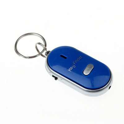 Kontrola zvuka Lost Key Finder Locator Keychain LED Light Torch Mini prijenosna zviždaljka Key Finder Na skladištu 11