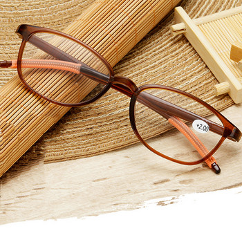 iboode Нови свръхлеки очила за четене Жени Мъже TR90 Гъвкави прозрачни лещи Очила за пресбиопия +1,0 до 4,0 Очила за четене на възрастни