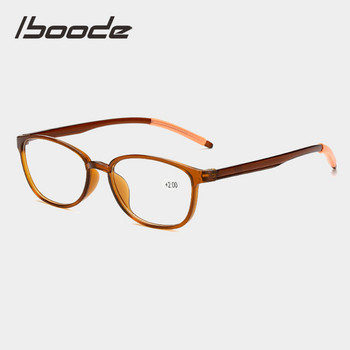 iboode Νέα Ultralight Γυαλιά Ανάγνωσης Γυναικεία Ανδρικά Γυαλιά Πρεσβυωπίας TR90 Ευέλικτο Clear Lens +1.0 έως 4.0 Elders Reader Γυαλιά