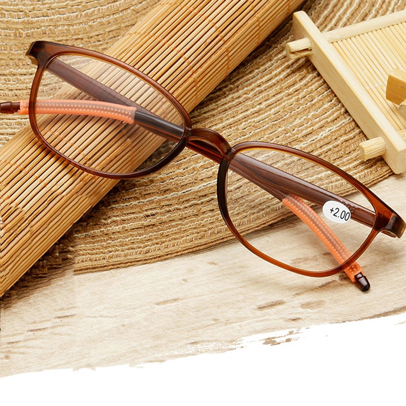 iboode Nove ultralake naočale za čitanje Žene Muškarci TR90 Fleksibilne prozirne leće Naočale za dalekovidnost +1.0 do 4.0 Naočale za starije osobe