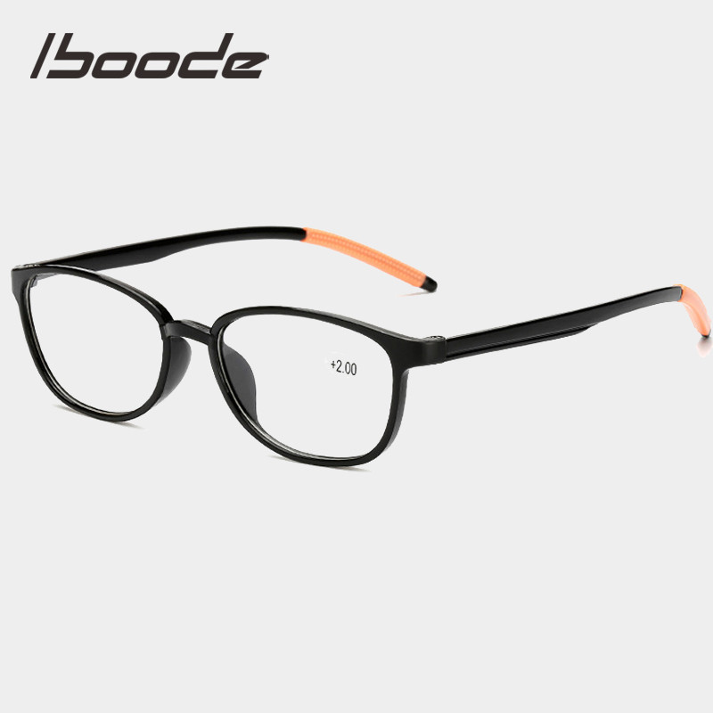 iboode Nove ultralake naočale za čitanje Žene Muškarci TR90 Fleksibilne prozirne leće Naočale za dalekovidnost +1.0 do 4.0 Naočale za starije osobe