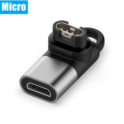 Za Garmin Fenix 7 6 5 7x 6x Vivoactive 3 Forerunner 955 935 745 255 Tip utikača za punjenje C/Micro USB/IOS na adapter za kabel za punjenje