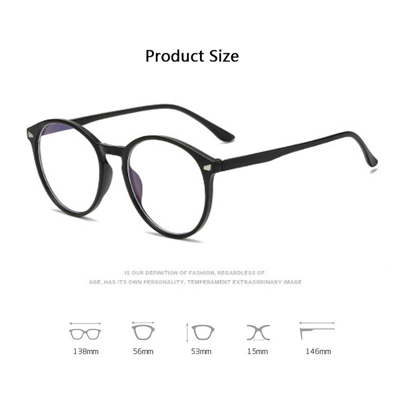 Naočale protiv plave svjetlosti za kratkovidnost Dioptrija -1,0 -1,5 -2,0 -2,5 -3,0 -3,5 -4,0 Modne naočale za kratkovidnost visoke rezolucije Unisex