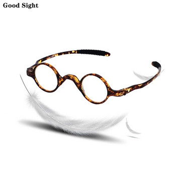 Good Sight TR90 Samrt Reading Glasses Portable Anti Blue Retro Fashion Eyewear Mens Round Glasses Eyewear Readers+1.5+2+3.5+4