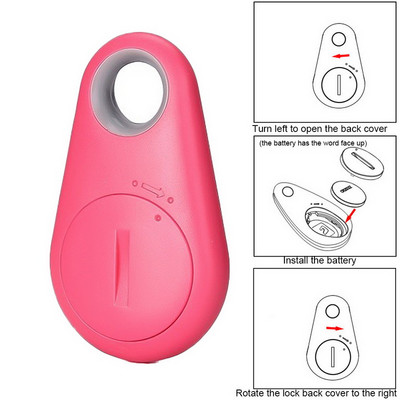 GPS Tracker za pse, kućne ljubimce, dijete, pametne oznake, špijunske naprave, privjesak za ključeve za ključeve, traženje ključeva, mini alarm protiv gubitka, GPS lokator