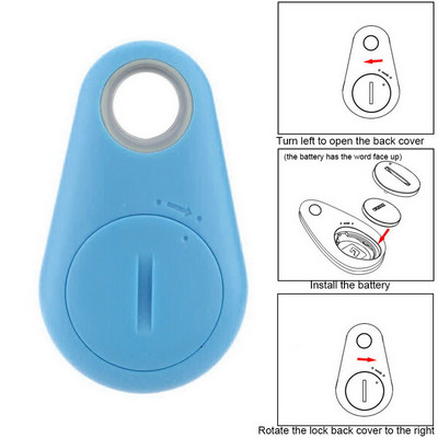 GPS Tracker za pse, kućne ljubimce, dijete, pametne oznake, špijunske naprave, privjesak za ključeve za ključeve, traženje ključeva, mini alarm protiv gubitka, GPS lokator