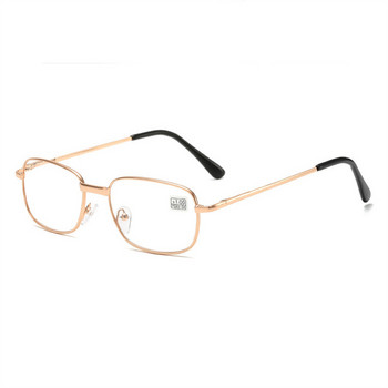 Модни очила за четене Zilead Унисекс очила с метална рамка за пресбиопия Жени Мъже Очила за далечно зрение Грижа за зрението Степен +1.0~+4.0
