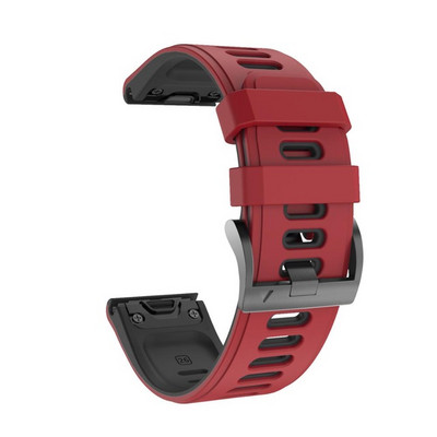22 curele de ceas inteligent Quickfit de 26 mm pentru Garmin Fenix 7 7X 6 6X Pro 5X 5 Plus Epix Gen 2, curea din piele naturală, brățări din silicon