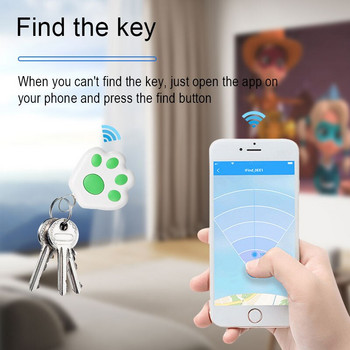 Συσκευή πρόληψης απώλειας Bluetooth Dog Claw για κινητά τηλέφωνα Πορτοφόλια Κλειδιά Σακίδια πλάτης και συσκευές για αμφίδρομη αναζήτηση