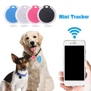 Безжичен домашен любимец, куче, котка, GPS интелигентен тракер, Bluetooth-съвместим локатор, антилост тракер, аларма, мини проследяващ ключ, търсач, автоматичен тракер