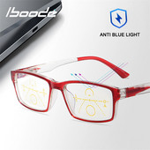 iboode Progressive Vyriški skaitymo akiniai Multifocal Anti Blue Rays Probyopic akiniai Mėlynos šviesos blokavimas +1,0 1,50 2,0 2,5 3,0 3,5