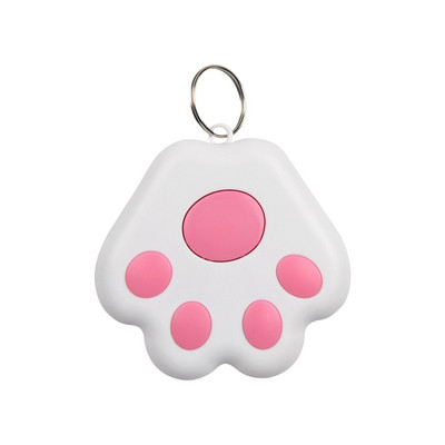 Mini Dog Paw GPS Tracker Bluetooth Anti-Lost Alarm GPS Locator Pametni novčanik Key Finder Tag Keychain Pet Dog Child Tracker
