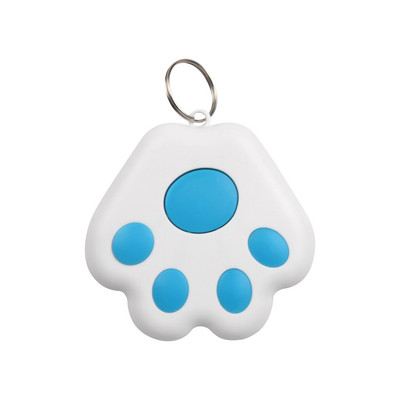 Mini Dog Paw GPS Tracker Bluetooth Anti-Lost Alarm GPS Locator Pametni novčanik Key Finder Tag Keychain Pet Dog Child Tracker