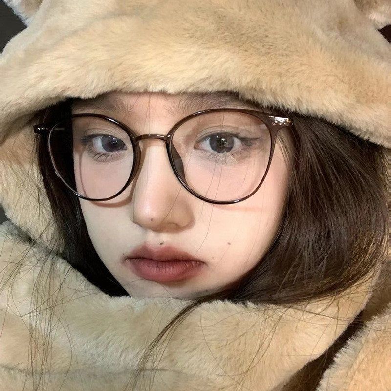 Ochelari rotunzi de lux pentru miopie Ochelari de vedere cu blocare a luminii albastre Femei Bărbați Ochelari de vedere aproape de prescripție Dioptrie 0 până la -4,0