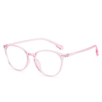 Ретро литературно завършени очила за късогледство Дамски свръхлеки TR90 овални прозрачни лещи Очила за късогледство -0,5 -1,0 до -6,0