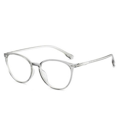 Retro književno završene naočale za kratkovidnost Ženske ultralake TR90 ovalne prozirne leće Kratkovidne naočale -0,5 -1,0 do -6,0