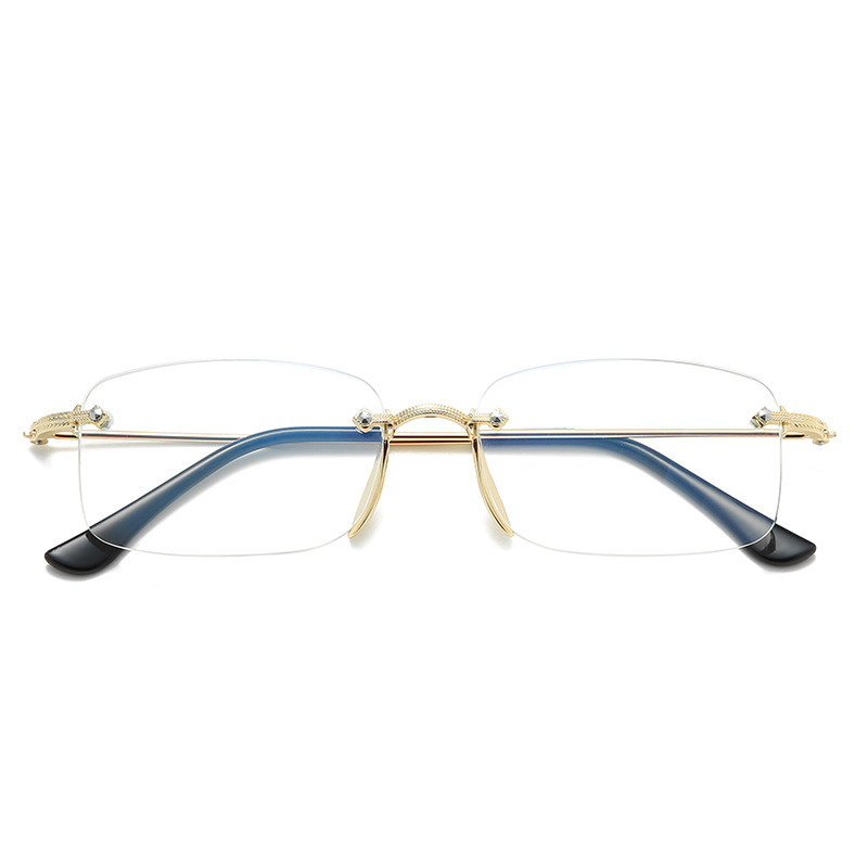 Modne metalne naočale za čitanje Ženske naočale protiv plave svjetlosti optičke dalekovidnosti Naočale za čitanje +1,0 +1,5 +2,0 +2,5 +3,0 +3,5